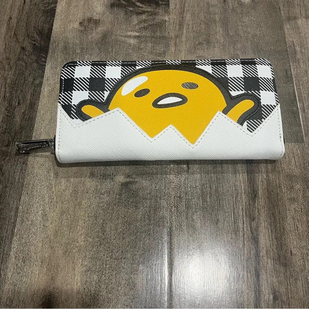 Loungefly x Sanrio Gudetama The Lazy Egg zip-around wallet - RARE